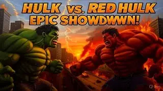 Hulk vs. Red Hulk: Epic Final Showdown Trailer (Fan-Made 2025) #hulk #redhulk