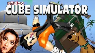 Walking On Celine Dion!!! - Cube Simulator (Roblox Let's Play)
