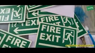 MANUFACTURER OF FIRE EMERGENCY STOP SIGNS, FIRE EQUIPMENT SIGNS, FIRE EXTINGUISHERS SIGNS