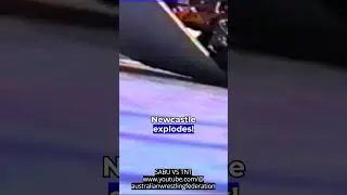 AWF Legends: Sabu Leg Drops TNT at AWF Pro-Wrestling through a Table!