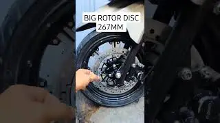 Big Rotor Disc 267mm Honda Click Yamaha #reels#bigdisc #rotordisc #hondaclick#ShopeeTagToWin