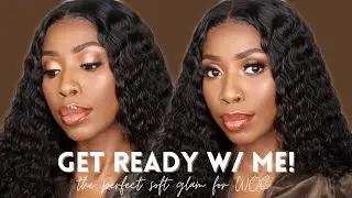 LET'S GET GORGEOUS IN ✨HD✨| CHATTY SOFT GLAM GRWM FOR WOC + SONY ZV-1 UNBOXING! 🤎