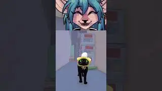 Глупая хтонька бананится!  #furry #anthro #vtuber #cute #банан #котики