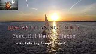 Beautiful Nature Places with Relaxing Sounds of Music, for Deep Sleep, Meditation, and Yoga.