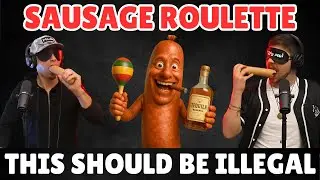 Blindfolded Sausage Review Gone Horribly Wrong 🌭😳 Spit or Swallow?