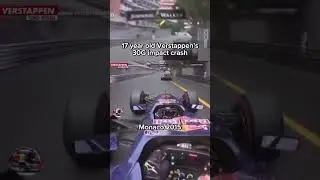 F1 History: Max Verstappen's 30G Crash at Monaco GP 2015