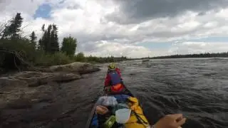 Hayes River Rapids 1
