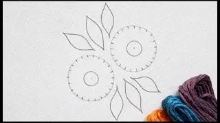 Fabulous Flower Design by simply |  Stylish Flower Embroidery Design 2026