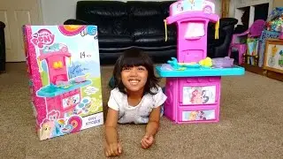 Pink My Little Pony Cosy Kitchen Cooker Set | Surprise Unboxing & Playtime Girls Toy Review