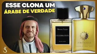 CELEBRATION de MAISON VIEGAS | MEU TOP 2 da CASA!!! CLONE do JUBILATION XXV de AMOUAGE #perfume