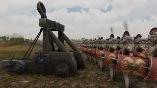 1 Catapult God vs 100000 Roman Soldiers Ultimate Epic Battle Simulator 2 UEBS2