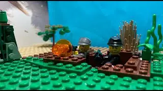 WW2 Lego Battle of Normandy - Fields (Animation)
