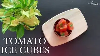TOMATO ICE CUBES to remove tan, oil, pimples & dark spots \ fresh & oil control