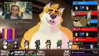 ⭐ FURRY ARTIST draws Intermarch&eacute; Wolf and Bradley the Badger! ⭐ NEW CHILL ROOM DEBUT!! | !raffl