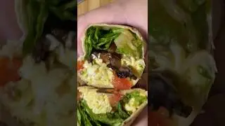 Bacon, egg, cheese wrap! #shorts