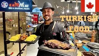 Turkish Food Dinner | Adana Kebab | Eat Meat - Turkish Smokehouse & BBQ | Smoked Lamb Ribs | Brisket