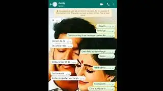 college boy chatting with aunty | Tamil love whatsapp chatting | Tamil ponnu