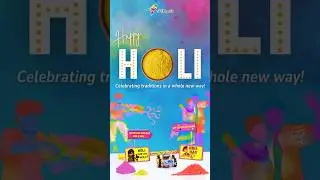 Experience a Colorful #Holi Celebration with DIY Robots! 🤖