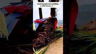 Local People Are Building a Stilt House 🏠🌿