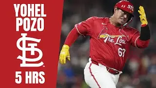 YOHEL POZO HOME RUNS: 2025