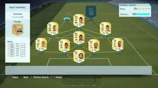FIFA 16 25k squad builder