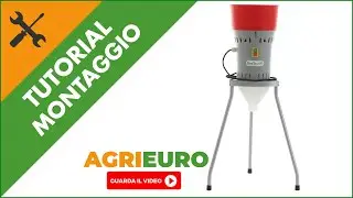 Mulino elettrico per cereali GeoTech GEOMILL-M: montaggio