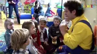 Karlsonas vaikų gimtadienyje