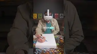 Can I use VR to get my Sketch onto canvas?