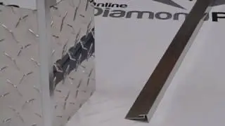 Diamond Plate Outside Corner Molding