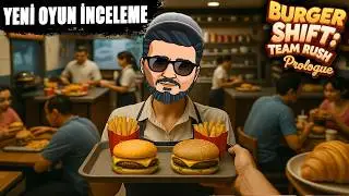 YENİ D&Uuml;KKAN A&Ccedil;TIK!!! EKİP İLE MULTİPLAYER OYNADIK  - GAMEPLAY | Burger Shift: Team Rush: Prologue