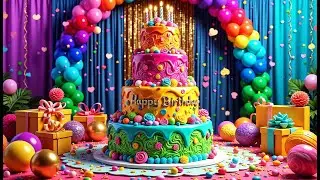 💫 Viral Happy Birthday Song 🎂 The Perfect Birthday Celebration Video