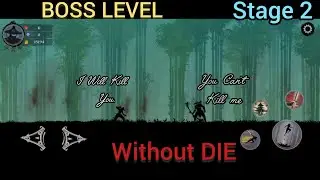 Ninja Arashi 2 | Boss Level | Stage 2 | Without Die | Full Gameplay 