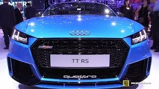 2017 Audi TT RS - Exterior and Interior Walkaround - 2016 Paris Motor Show