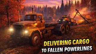 Powerline Rescue Delivery | SnowRunner