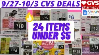 🔥 9/27-10/3 CVS Deals 😇24 Items UNDER $5 👍 9/27 CVS Couponing This Week + 8 MUST DO CVS DEALS 🔥