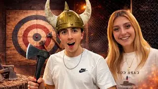 We Took Axe Throwing Way To Far *Funny Video*