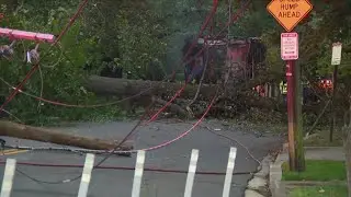 Delivery truck engulfed in flames near US Naval Observatory