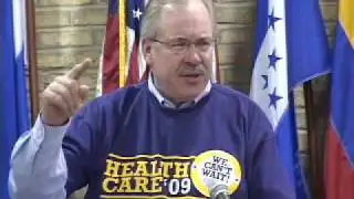 Health Care For America Now - Chicago Rally - Tom Balanoff