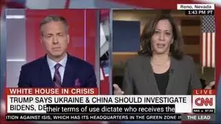 Kamala Harris calls for Twitter ban against Donald Trump in 2019