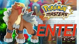 ENTEI AND THE LEGENDARY ARENA!!! // Pokemon Masters