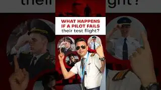 What happens if a pilot fails their test flight?