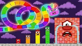 Numberblocks Snake 100 R.I.P All Mario in the Hardest Maze