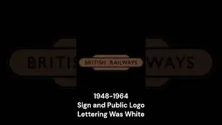 British Railway Logo History (1948-2000)
