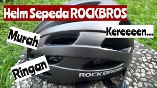 HELM SEPEDA ROCKBROS | RINGAN MURAH | PECINTA SEPEDA WAJIB NONTON