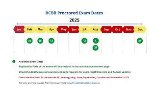 Upcoming BCBR EXAM IN 2025 👍
