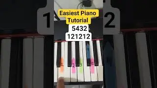 Beginner Piano Tutorial 🔥🎵