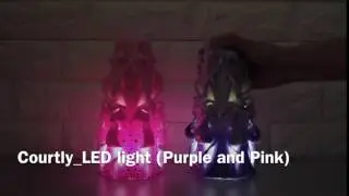 Courtly LED light (Purple and Pink)