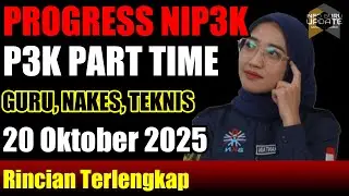 Update NIP3K Part Time 2025 per 20 Oktober 2025