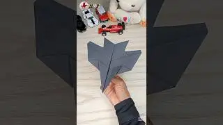How to make paper airplane? #shorts