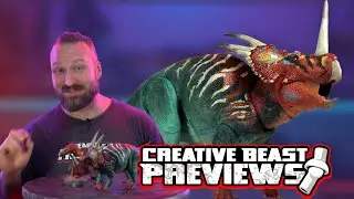 Beast of the Mesozoic Styracosaurus creative beast previews episode 2